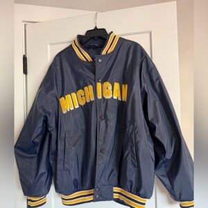 Vintage University of Michigan Varsity Jacket | Steve & Barry's XL